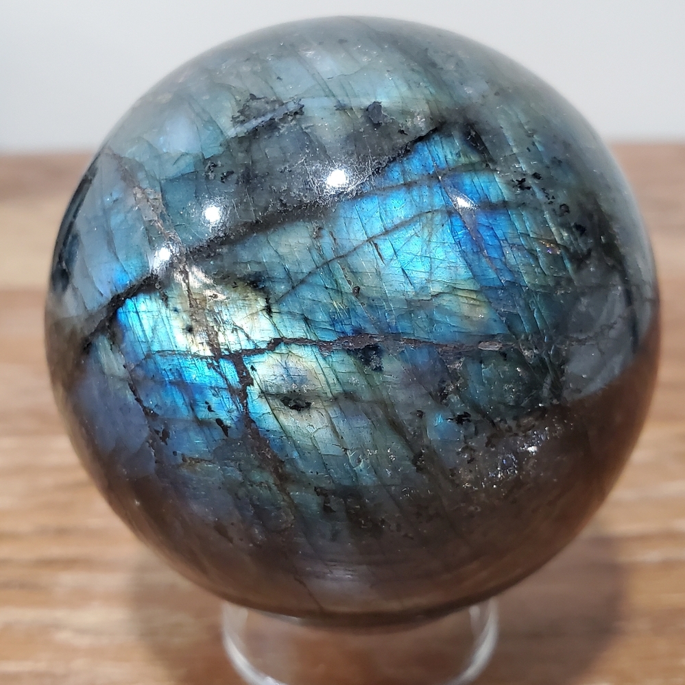 Labradorite Crystal Sphere 60mm